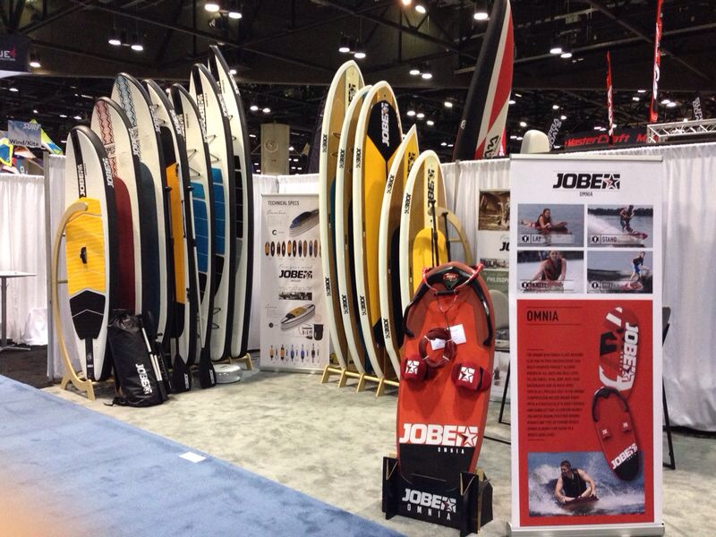 New booth, new SUP�s, new reactions